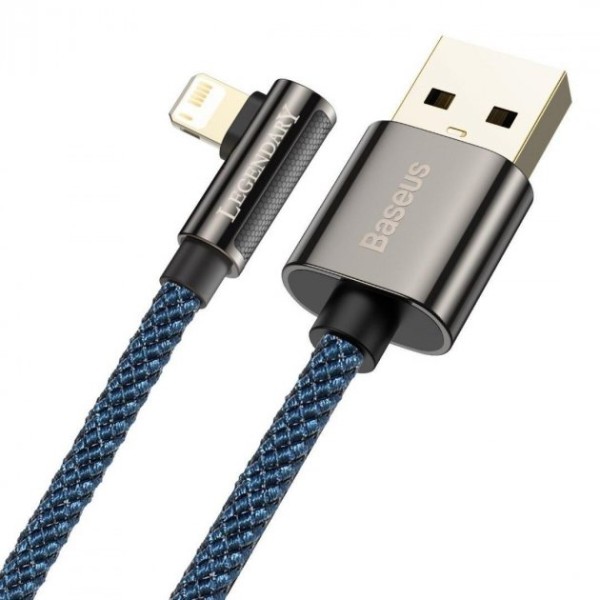 Фото - Кабель Baseus USB AM-Lightning M 2 m (CACS000103)