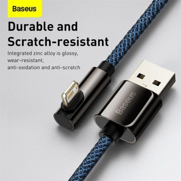 Фото - Кабель Baseus USB AM-Lightning M 2 m (CACS000103)