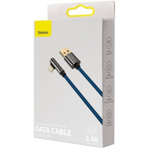 Фото - Кабель Baseus USB AM-Lightning M 2 m (CACS000103)