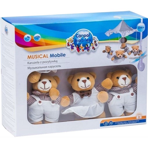 Фото - Мобіль музичний Canpol babies Ведмеді (2/374)