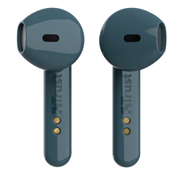 Фото - Навушники вкладиші бездротові TWS Trust Primo Touch True Wireless Mic Blue (23780)
