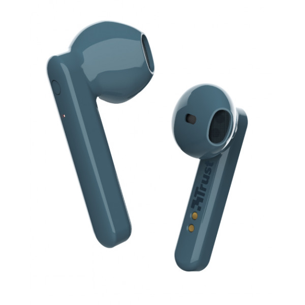 Фото - Навушники вкладиші бездротові TWS Trust Primo Touch True Wireless Mic Blue (23780)