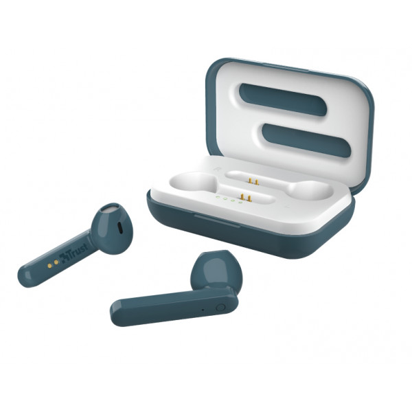 Фото - Навушники вкладиші бездротові TWS Trust Primo Touch True Wireless Mic Blue (23780)