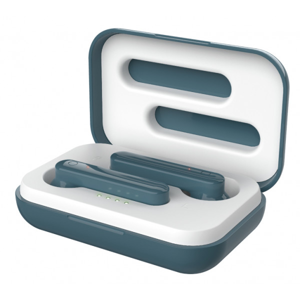 Фото - Навушники вкладиші бездротові TWS Trust Primo Touch True Wireless Mic Blue (23780)