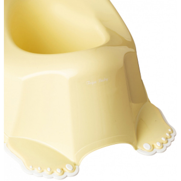 Фото - Горщик дитячий Tega Baby Каченя з антиковзаючою гумою і музикою Світло-жовтий (PO-070-132)