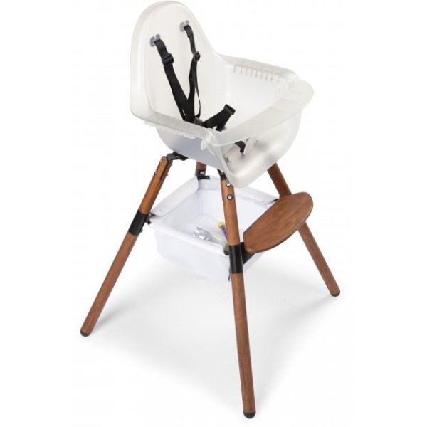 Фото - Стульчик для кормления классический Childhome Evolu 2 Nut/Frosted (CHEVOCHFR)
