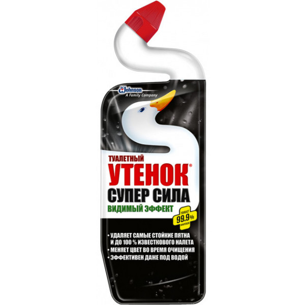 Фото - Средство для чистки унитаза SC Johnson Туалетный утенок 5 в1 Видимый эффект 500 мл (4823002004199)