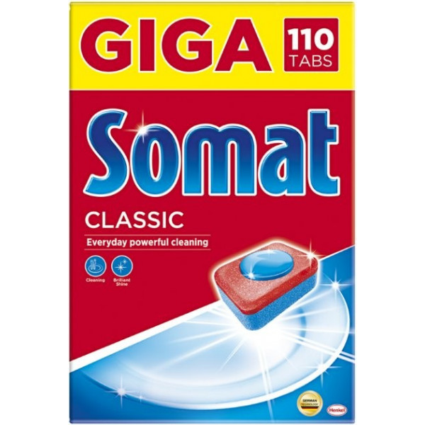 Фото - Таблетка для посудомийної машини Somat Класік, 110шт