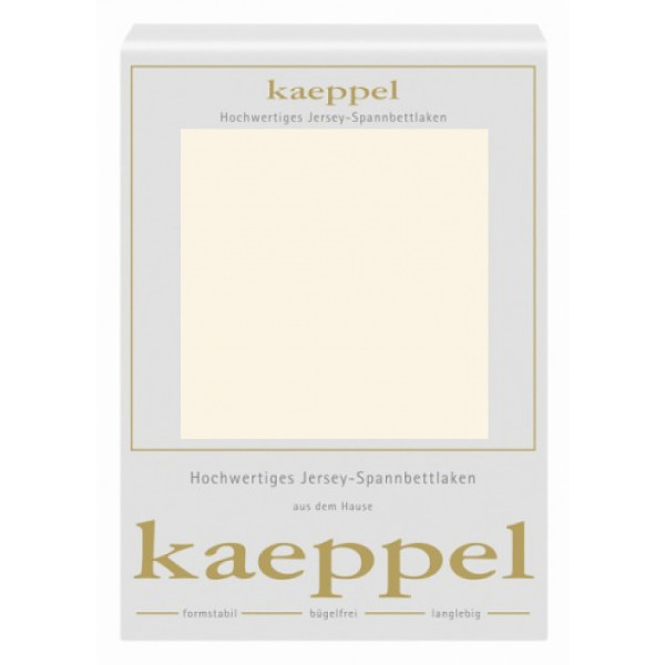 Фото - Простынь двуспальная Kaeppel на резинке 302 перламутр 180-200х200 (1671-E02)