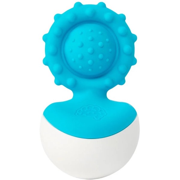 Фото - Прорізувач Fat Brain Toys dimpl wobl блакитний (FA217-4)