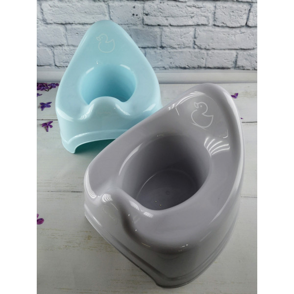 Фото - Горщик дитячий Tega Baby Каченя Блакитний (DK-091-129)