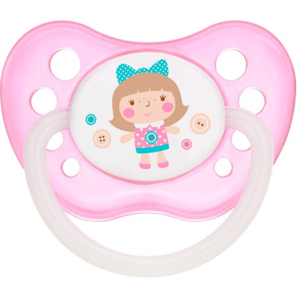 Фото - Анатомічна пустушка Canpol babies Toys латексна 0-6 міс., 1 шт. в асортименті (23/259)