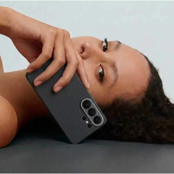 Фото - Чехол для смартфона Armorstandart BlackIcon Aramid Plain MagCase for Samsung S26 Ultra Black (ARM90166)