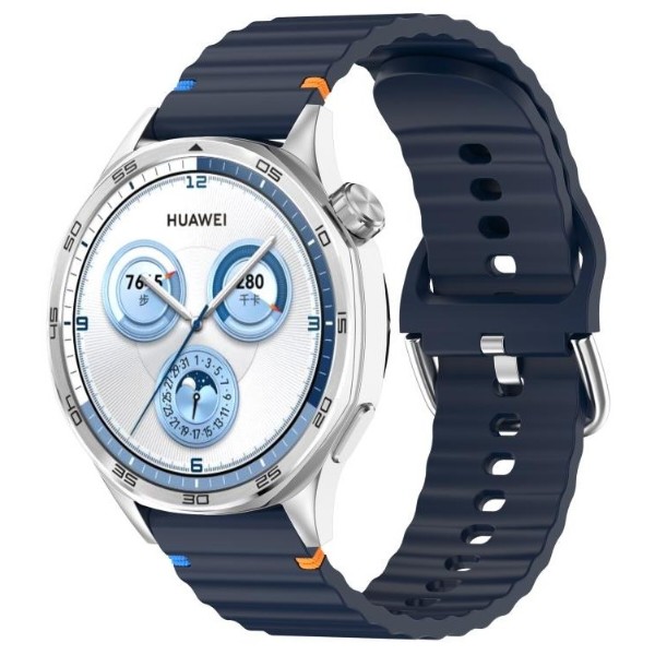 Фото - Ремешок для смарт-часов BeCover Ribbed Tape (20mm) for Samsung Galaxy Watch Active/Active 2 (40/44mm) / Gear S2/S2 Classic / Gear Sport Deep B (714251)