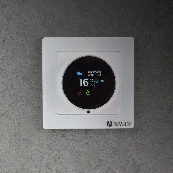Фото - Терморегулятор Navin EH20R-16A White (24-160075-0331)