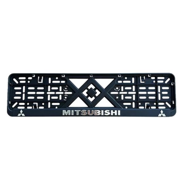 Фото - Рамка під номер Poputchik Mitsubishi (24-112-IS)