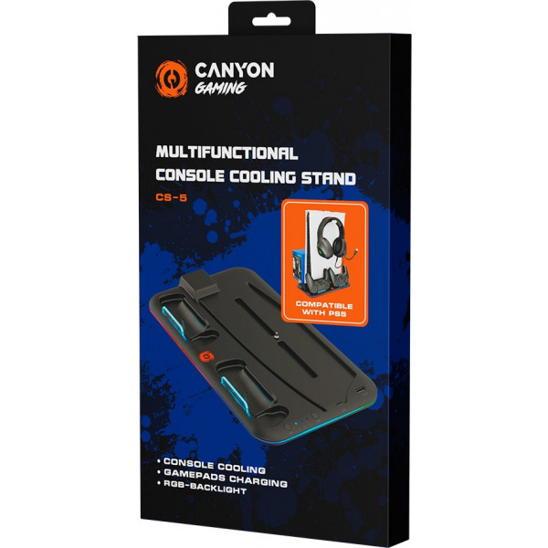 Фото - Уцінка - Підставка для PS5 Canyon Black (CND-CSPS5B)