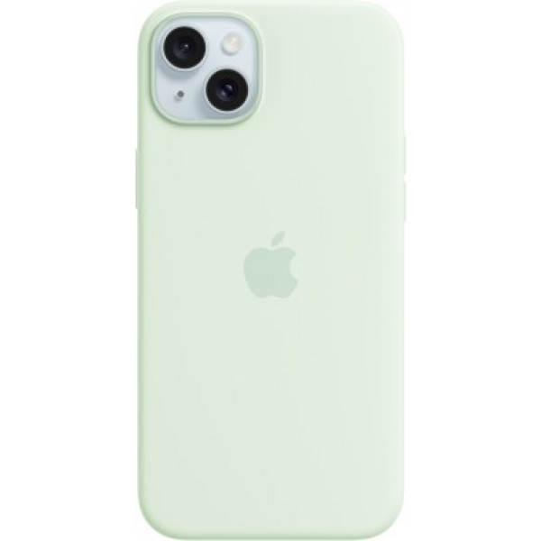 Фото - Чохол для смартфону Apple Silicone Case with MagSafe iPhone 15 Plus Soft Mint (MWNG3)