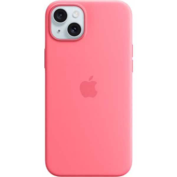 Фото - Чохол для смартфону Apple Silicone Case with MagSafe iPhone 15 Plus Pink (MWNE3)