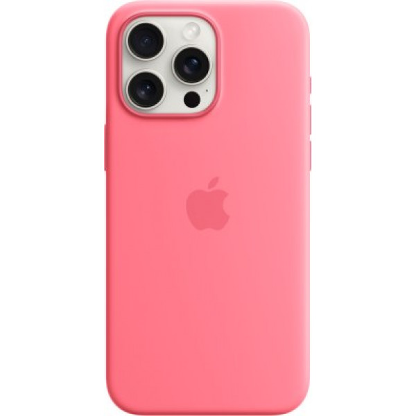 Фото - Чохол для смартфону Apple Silicone Case with MagSafe iPhone 15 Pro Max Pink (MWNN3) Фото - Чохол для смартфону Apple Silicone Case with MagSafe iPhone 15 Pro Max Pink (MWNN3)