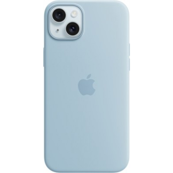 Фото - Чохол для смартфону Apple Silicone Case with MagSafe iPhone 15 Plus Light Blue (MWNH3)