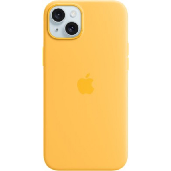 Фото - Чохол для смартфону Apple Silicone Case with MagSafe iPhone 15 Plus Sunshine (MWNF3)
