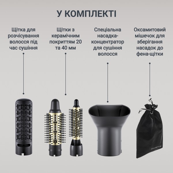 Фото - Фен-щетка Rowenta CF6330F0