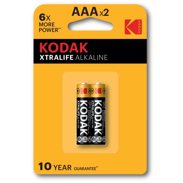 Фото - Батарейка тип AAA Kodak XTRALIFE LR03 1x2 шт. (30413399)