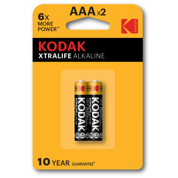 Фото - Батарейка тип AAA Kodak XTRALIFE LR03 1x2 шт. (30413399)