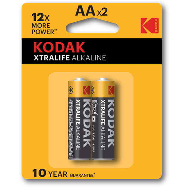 Фото - Батарейка тип AA Kodak XTRALIFE LR06 1x2 шт. (30413382)