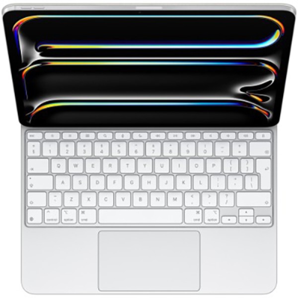 Фото - Чохол-клавіатура для планшета Apple Magic Keyboard for iPad Pro 13 inch (M4) - Ukrainian - White (MWR43UA/A)