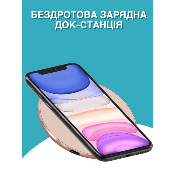 Фото - Бездротовий зарядний пристрій Ailink Slim Pad Premium Glass (AI-Slim2gl)