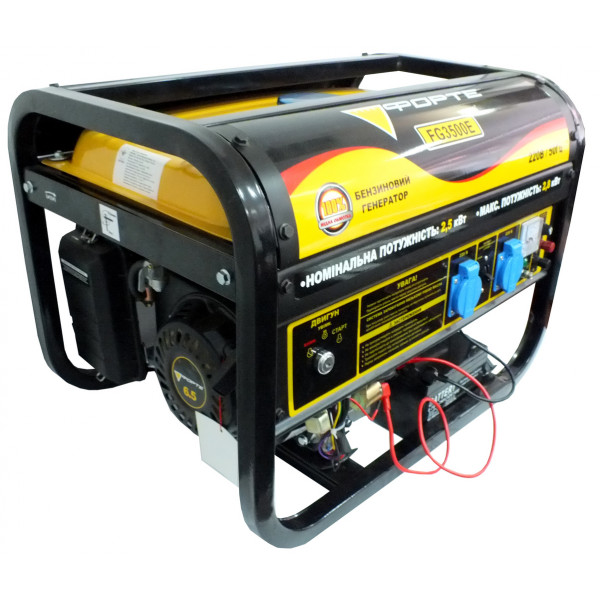 Фото - Генератор бензиновий Forte FG3500Е