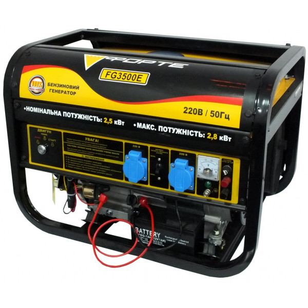 Фото - Генератор бензиновий Forte FG3500Е Фото - Генератор бензиновий Forte FG3500Е