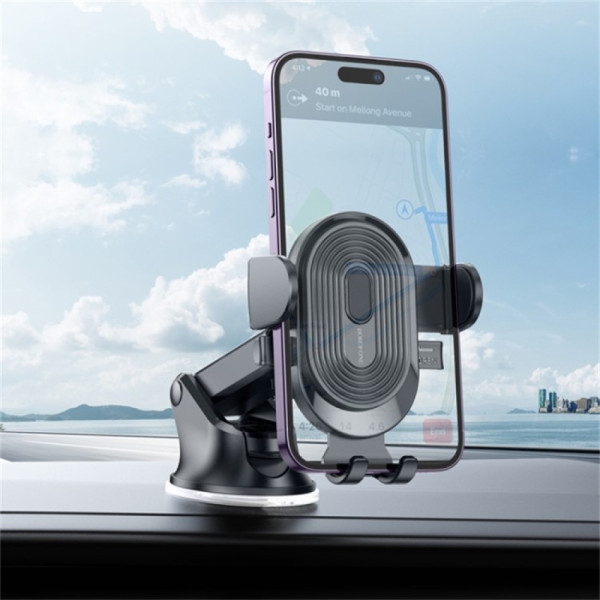 Фото - Автотримач BOROFONE BH85 Experience one-button car holder(center console) (6941991100246)