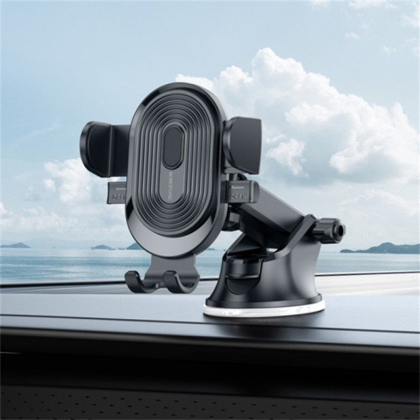 Фото - Автотримач BOROFONE BH85 Experience one-button car holder(center console) (6941991100246)