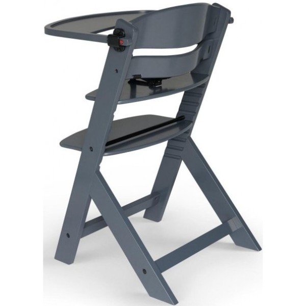 Фото - Стільчик для годування класичний Kinderkraft Enock Gray (KKKENOCGRYF000)
