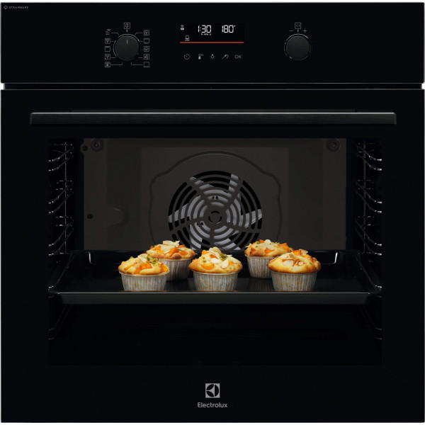 Фото - Комплект техніки Electrolux Духова шафа + Варильна поверхня + Мікрохвильова піч вбудована + Посудомийна машина вбудована Electrolux LOD6F77WZ + KGG64362K + LMS2203EMK + EMG48200L