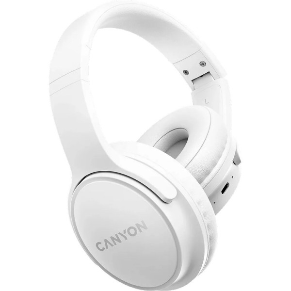 Фото - Наушники накладные беспроводные Canyon OnRiff 4 Bluetooth White (CNS-CBTHS4W)