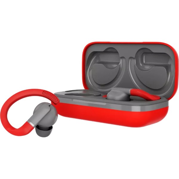 Фото - Навушники вкладиші бездротові TWS Canyon OnRun 11 Sport Wireless charge Red (CNS-TWS11R)