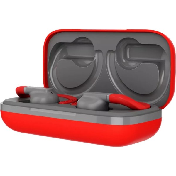 Фото - Навушники вкладиші бездротові TWS Canyon OnRun 11 Sport Wireless charge Red (CNS-TWS11R)