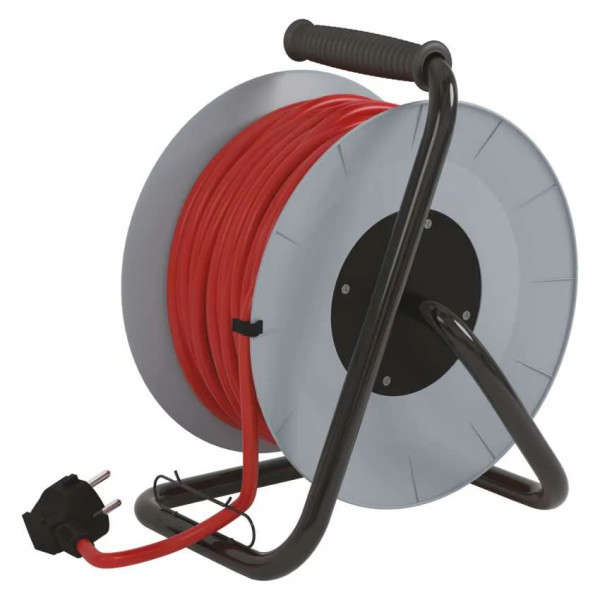 Фото - Подовжувач 220В EMOS на котушці P09240M 4 розетки, 40 м, ПВХ