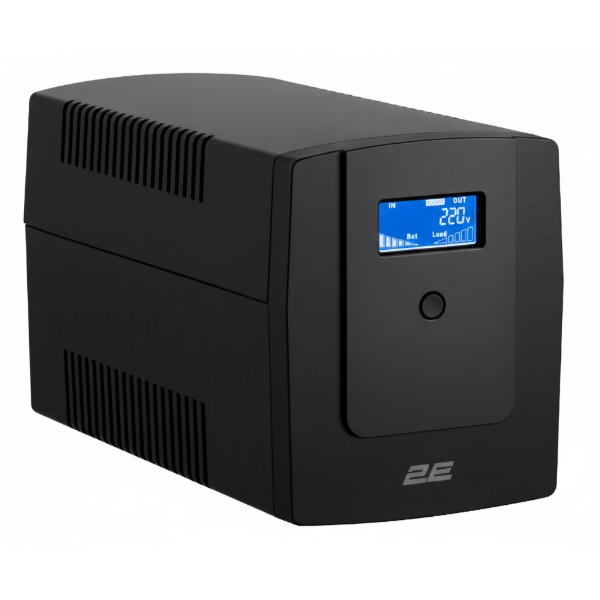 Фото - Источник бесперебойного питания 2E 1200VA/720W (2E-DD1200)