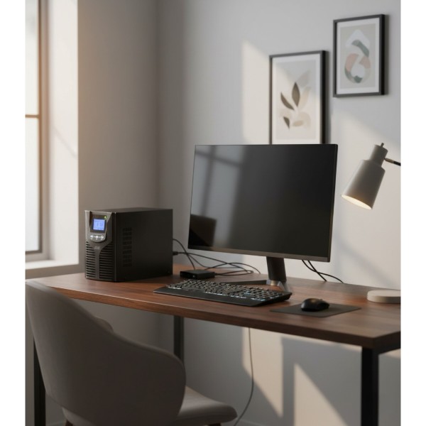 Фото - Источник бесперебойного питания 2E 1000VA/900W (2E-OD1000)