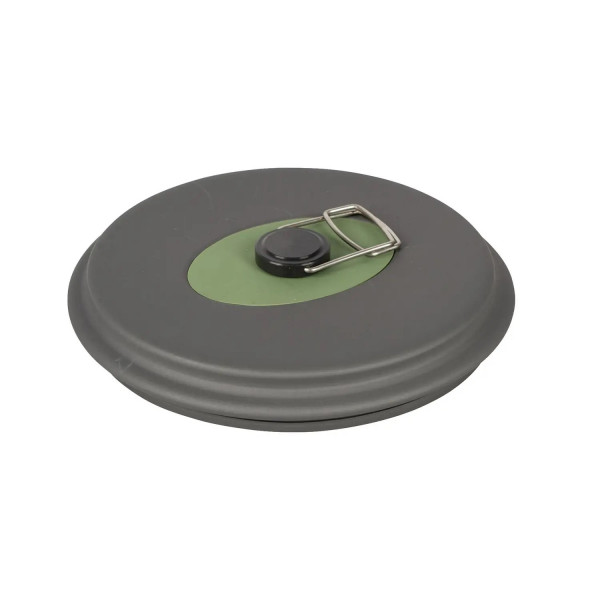 Фото - Набір посуду туристичний Bo-camp Explorer 4 Pieces 19 Hard Anodized Grey/Green (2200241)