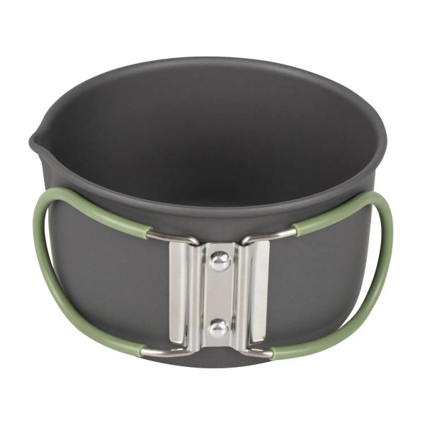 Фото - Набір посуду туристичний Bo-camp Explorer 4 Pieces 19 Hard Anodized Grey/Green (2200241)
