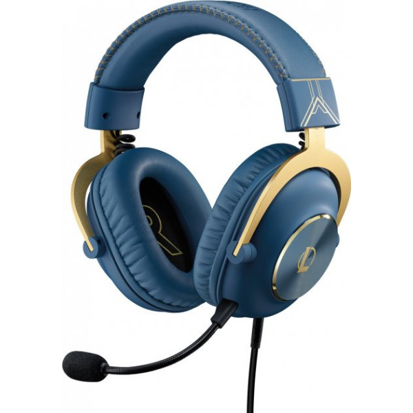 Фото - Гарнитура проводная игровая Logitech G Pro X Gaming Headset League of Legends (981-001106)