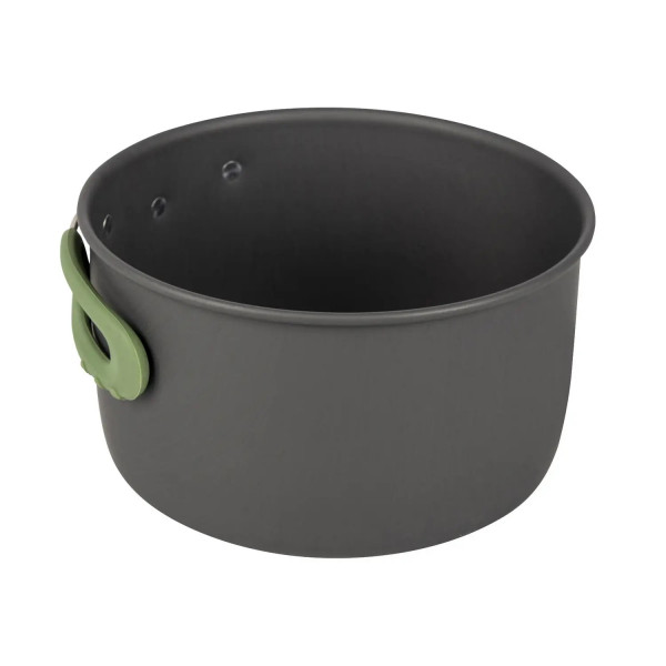 Фото - Набір посуду туристичний Bo-camp Explorer 4 Pieces 19 Hard Anodized Grey/Green (2200241)