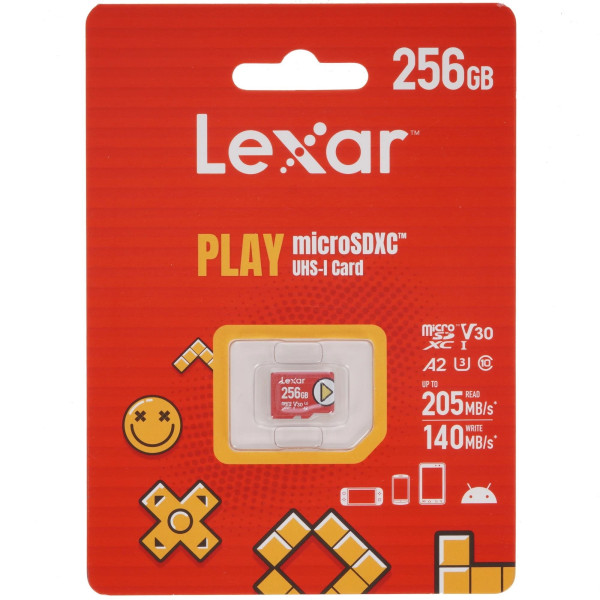 Фото - Карта памяти Lexar MICRO SDXC 256GB UHS-I PLAY (LMSPLAY256G-BNSNG)