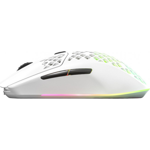 Фото - Миша бездротова ігрова SteelSeries Aerox 3 Snow (62608)
